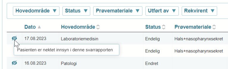 Krav Til Deltagelse Som Produsent I Pasientens Prøvesvar - Norsk Helsenett